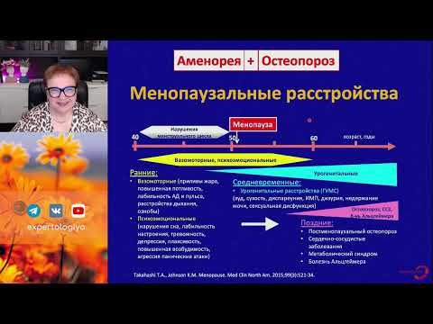 Видео: Аменорея и остеопороз l Пустотина О. А.