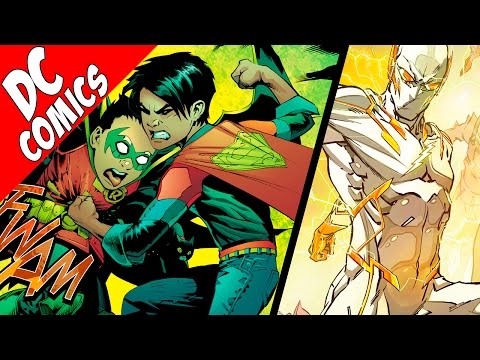 Видео: Сыновья Супермена и Бэтмена? Новые Зеленые Фонари? Новый враг Флэша? [DC Rebirth]