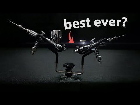 Видео: Мой любимый аксессуар для аэрографа: универсальный держатель аэрографа