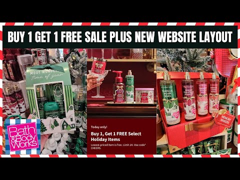 Видео: Bath & Body Works: купите один, получите второй бесплатно. Рождественская распродажа плюс новый м...
