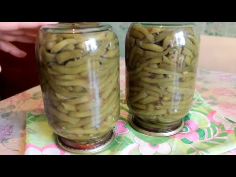 Видео: СПАРЖЕВАЯ ФАСОЛЬ НА ЗИМ, Как Свежая!Qişa LOBIYA baglamasi/Green beans for the winter in Azerbaijan.