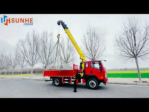 Видео: Кран-манипулятор Sunhecrane 5 тонн