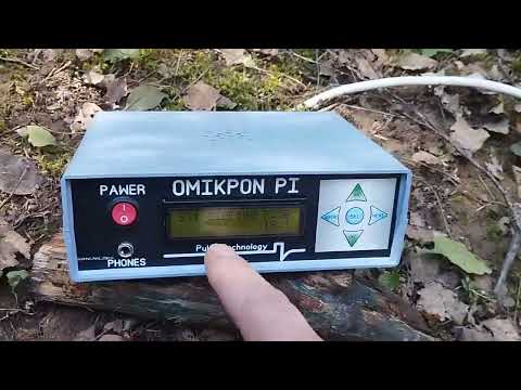Видео: Металлоискатель Омикрон Пи. Определение глубины.