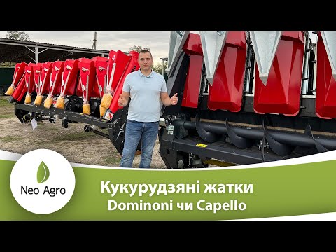 Видео: Яку кукурудзяну жатку обрати Dominoni чи Capello?