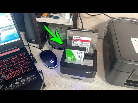 Видео: Док-станция для HDD и SDD 2,5 и 3,5 дюймовых