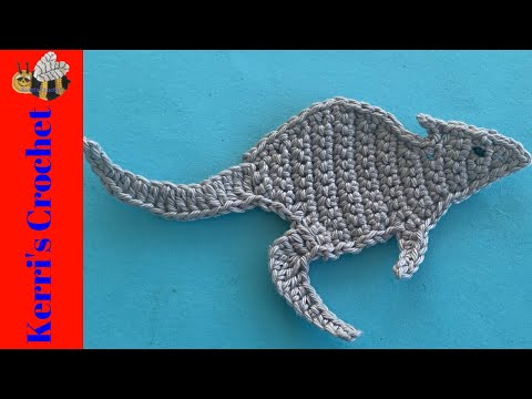 Видео: Учебник по вязанию крючком валлаби – Учебник по вязанию крючком аппликации