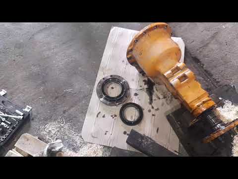 Видео: Разборка заднего моста CASE 580