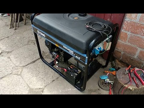 Видео: Ремонт бензогенератора SDMO Technic 10000E