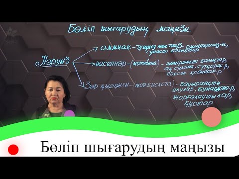 Видео: Бөліп шығарудың маңызы. 7 сынып.