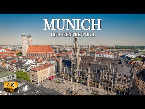 Видео: 【4K】Пешая экскурсия по Мюнхену | Исследуйте Мариенплац и главные достопримечательности центра города