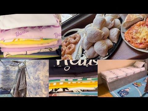 Видео: Кунлик Влог! Рецептлар! Болалар хонасида уборка! Янги постель!