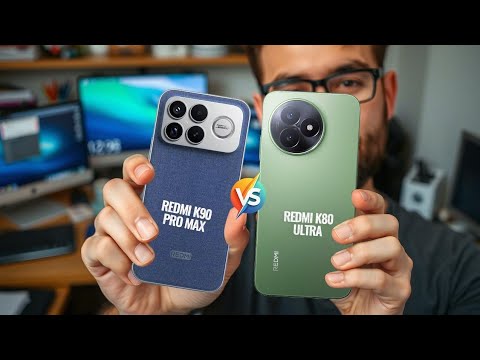 Видео: Xiaomi Redmi K90 Pro Max против Redmi K80 Ultra — битва флагманов нового поколения!