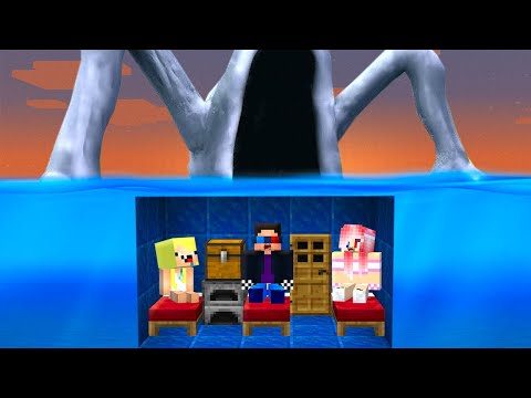 Видео: 🌊ОБУСТРОИЛИ ПОДВОДНЫЙ БУНКЕР И ПЕРЕЖИЛИ НОЧЬ В МАЙНКРАФТ! ШЕДИ MINECRAFT