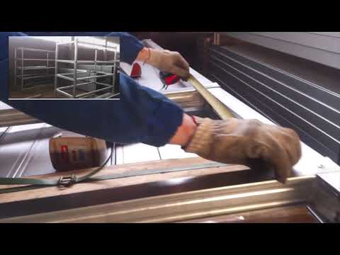 Видео: Как сделать стеллаж из профиля  Часть 2