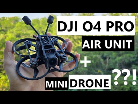 Видео: DJI O4 Air Unit Pro на мини-дроне