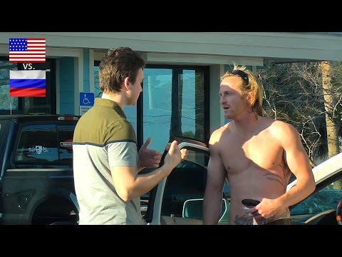 Видео: Отзывчивость граждан / Russia and USA Experiment