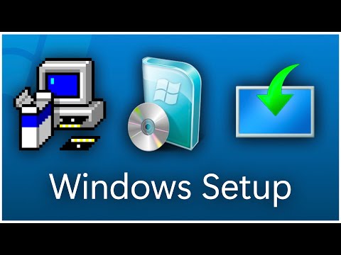 Видео: Эволюция установки Windows (обновление 1.01 - 11 2024)