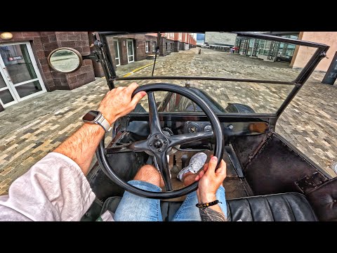 Видео: 1925 Ford Model T 2.9 MT - ТЕСТ-ДРАЙВ ОТ ПЕРВОГО ЛИЦА