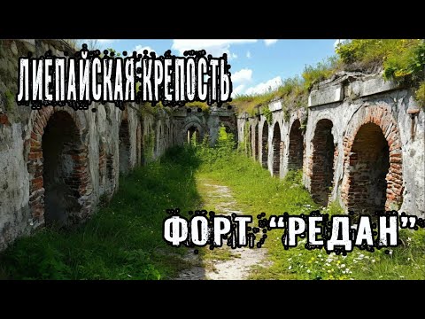 Видео: Лиепайская крепость, Форт "Редан", Северная часть Лиепайской крепости.