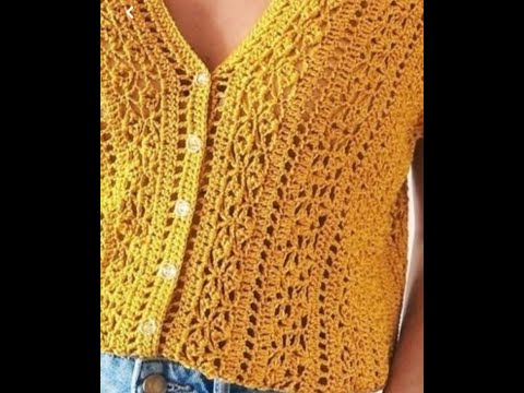 Видео: АЖУРНАЯ КОФТОЧКА КРЮЧКОМ   МК