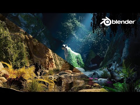 Видео: Реалистичное окружение в Blender за 15 минут