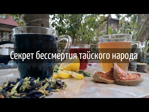 Видео: Самые полезные тайские чаи! Анчан, Матум, Каркаде и их польза. Как заваривать.
