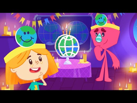 Видео: Катя и Эф. Куда-угодно-дверь - День Земли - Развивающий мультфильм для детей