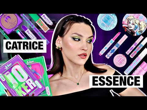 Видео: GOTHAM GLAM🦹🏻‍♀️Находки и разочарования от Catrice и Essence! Бюджетные новинки