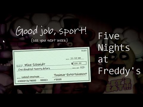 Видео: КОНЕЦ СМЕНЫ ▶ Five Nights at Freddy's #5