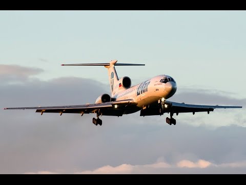 Видео: Пример полета на Ту-154м (Felis) в X-Plane 10