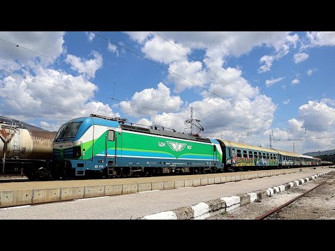 Видео: Седем влакчета от ЖП гара Пирдоп...