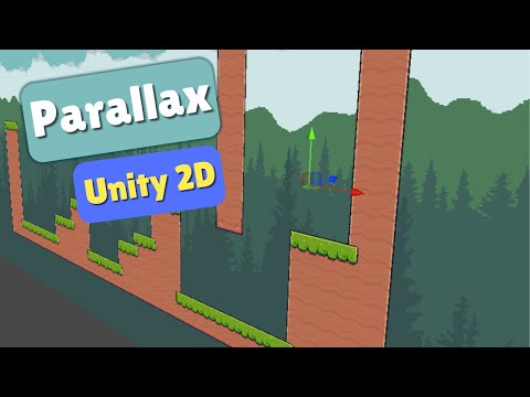 Видео: Как настроить 2D-параллакс Unity с помощью 3D-камеры
