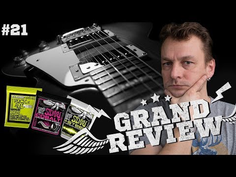 Видео: Grand Review #21   Струны Ernie Ball   В Холстинин, С Головин + РЕЗУЛЬТАТЫ КОНКУРСА