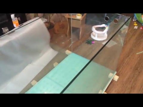 Видео: Строительство аквариума на 1000 литров, часть 2