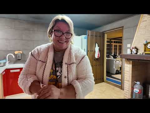 Видео: Андрей отработал. Приготовила ужин.Как вам моя мебель. Такую рыбу вы не ели.