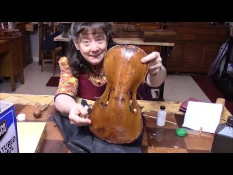 Видео: «Приключения скрипичного мастера» № 123 (Реставрация скрипки XVII века и новая скрипка) К. Макомб...