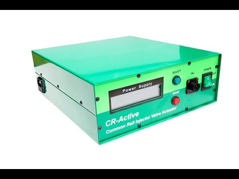 Видео: CR-Active. Генератор сигнала управления клапаном форсунок CR