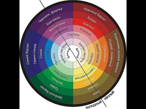 Видео: Колористика - уроки для визажистов, основы макияжа.