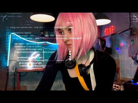 Видео: ASMR Cyberpunk | Подруга скроет тебя от слежки корпоратов| ролевая игра, sci-fi  #3 (sub)