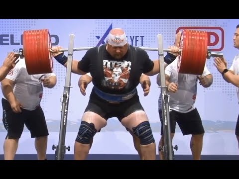 Видео: Приседы за 400 на ЧМ IPF 2018