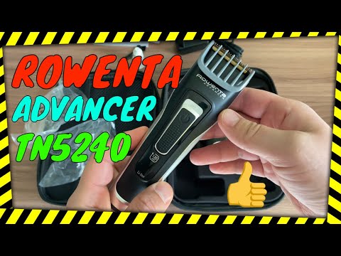 Видео: Машинка для стрижки волос Rowenta advancer tn5240 New obzorshik