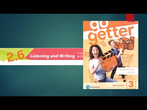 Видео: ГДЗ Workbook Go getter 3 (Lesson 2.6 p. 19) Homework. Відповіді до Go getter 3.