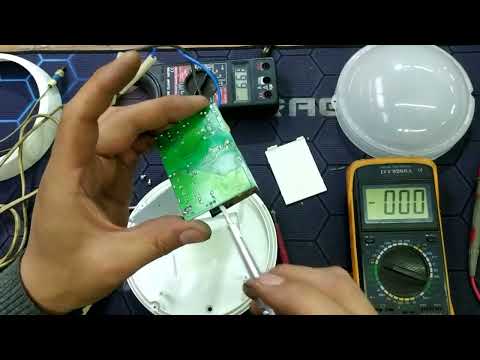 Видео: НЕ УДАЧНЫЙ РЕМОНТ СВЕТИЛЬНИКА СВЕТОДИОДНЫЙ С ДАТЧИКОМ ДВИЖЕНИЯ.