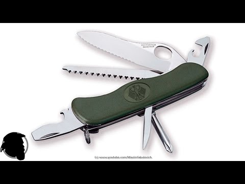 Видео: Полный Обзор Ножа Victorinox Military OneHand 0.8461.MW4DE (2-е издание)