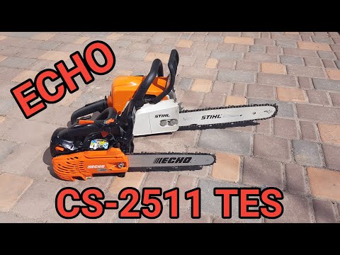 Видео: Бензопила ECHO CS-2511TES