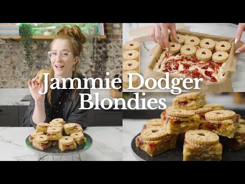 Видео: Рецепт «Джэмми Доджер Блонди» | Кондитерская Джейн