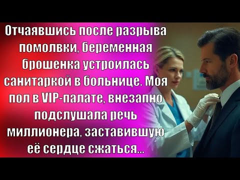 Видео: Отчаявшись после разрыва помолвки, беременная  брошенка устроилась санитаркой в больнице. Моя пол...