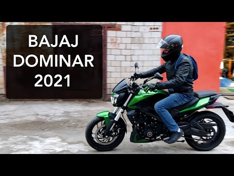 Видео: 🔵 4500 КМ BAJAJ DOMINAR 400 2021, ТО.