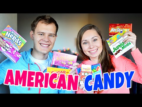 Видео: Пробуем американские сладости! // Trying аmerican candy!