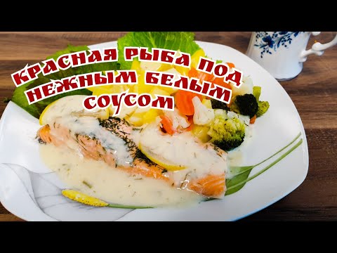 Видео: Красная рыба под белым нежным соусом / Термомикс рецепт /Thermomix ® TM6 ТМ5  ТМ31